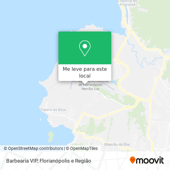 Barbearia VIP mapa