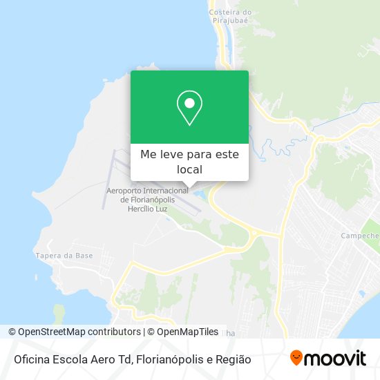 Oficina Escola Aero Td mapa