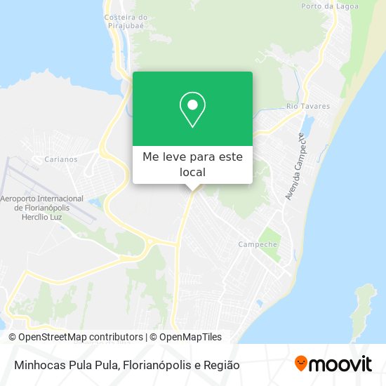 Minhocas Pula Pula mapa