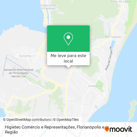 Higietec Comércio e Representações mapa