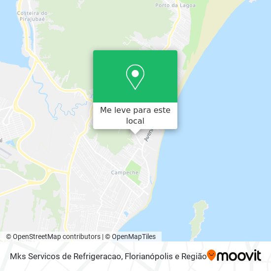 Mks Servicos de Refrigeracao mapa