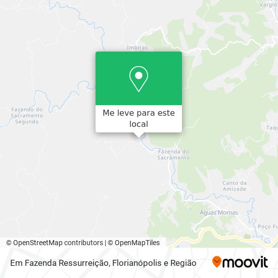 Em Fazenda Ressurreição mapa