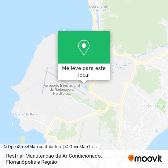 Resfriar Manutencao de Ar Condicionado mapa