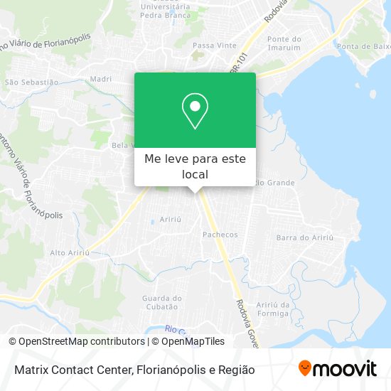 Matrix Contact Center mapa