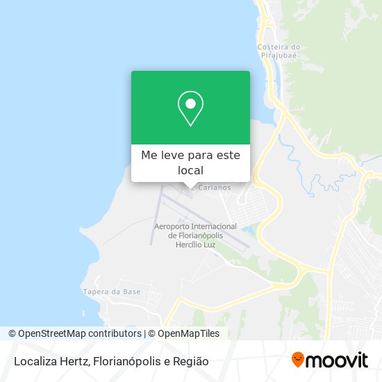 Localiza Hertz mapa