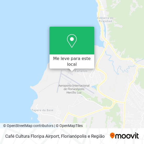 Café Cultura Floripa Airport mapa