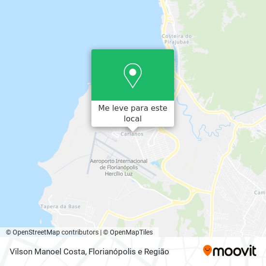 Vilson Manoel Costa mapa