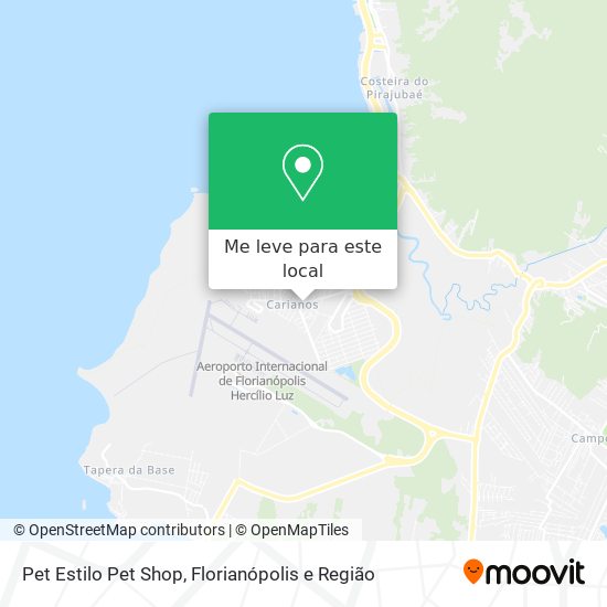 Pet Estilo Pet Shop mapa