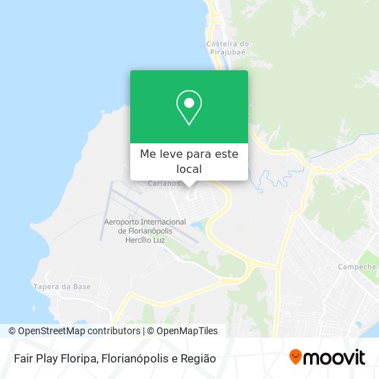 Fair Play Floripa mapa