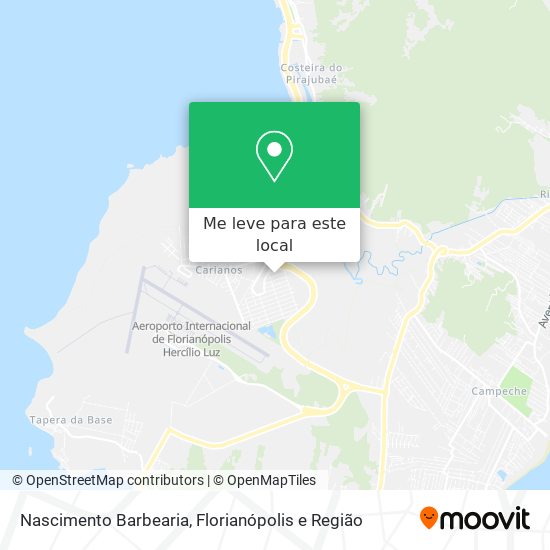 Nascimento Barbearia mapa