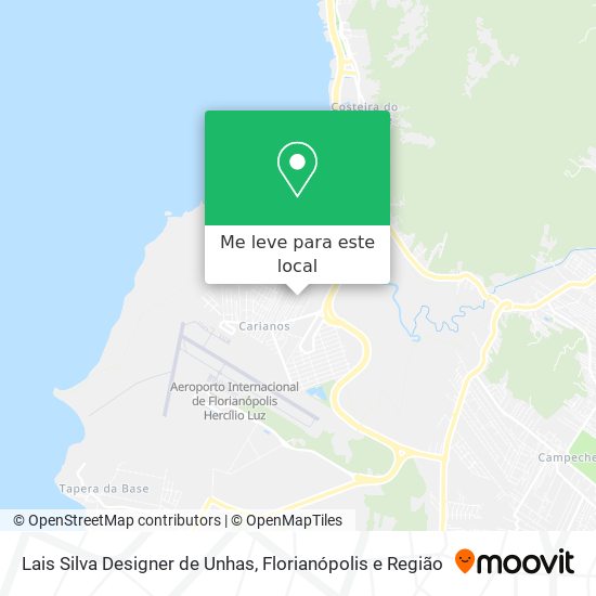 Lais Silva Designer de Unhas mapa