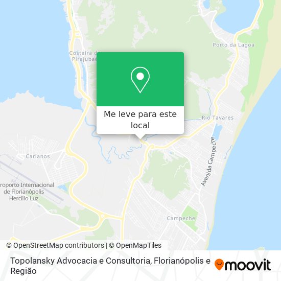 Topolansky Advocacia e Consultoria mapa
