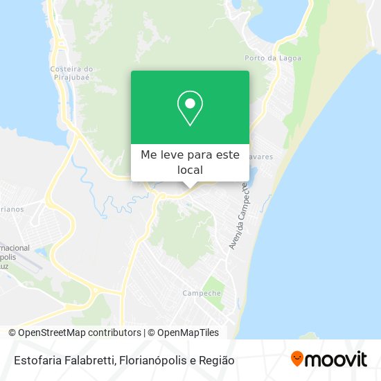 Estofaria Falabretti mapa