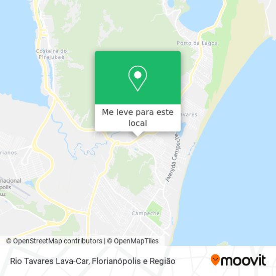 Rio Tavares Lava-Car mapa