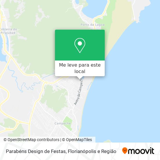 Parabéns Design de Festas mapa
