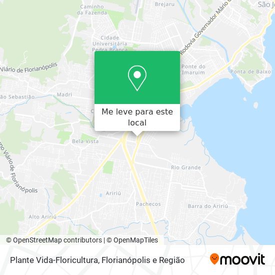 Plante Vida-Floricultura mapa