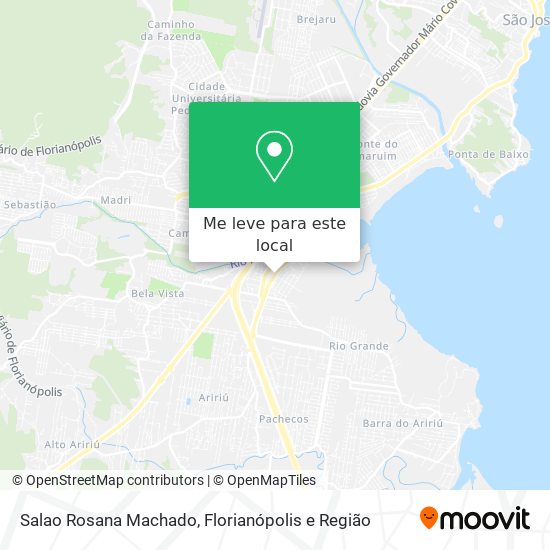 Salao Rosana Machado mapa