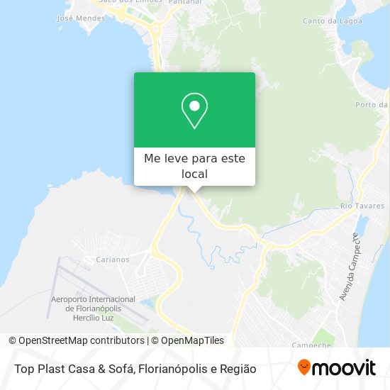 Top Plast Casa & Sofá mapa