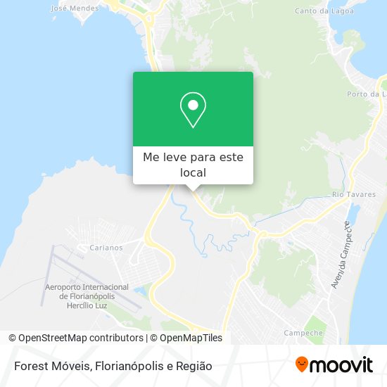 Forest Móveis mapa