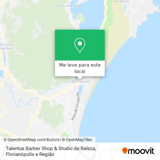 Talentus Barber Shop & Studio de Beleza mapa