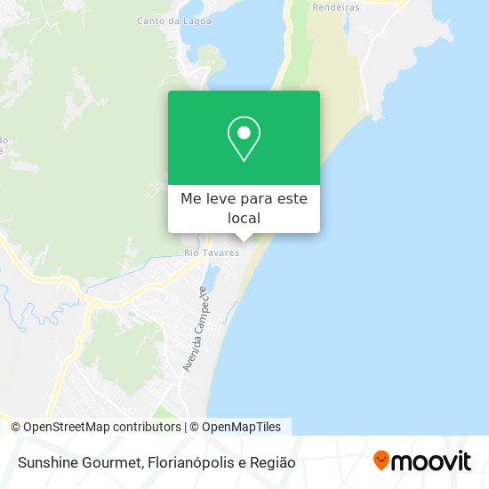Sunshine Gourmet mapa
