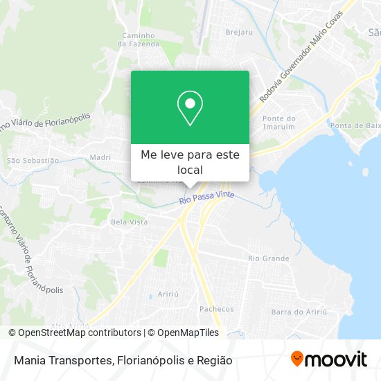 Mania Transportes mapa