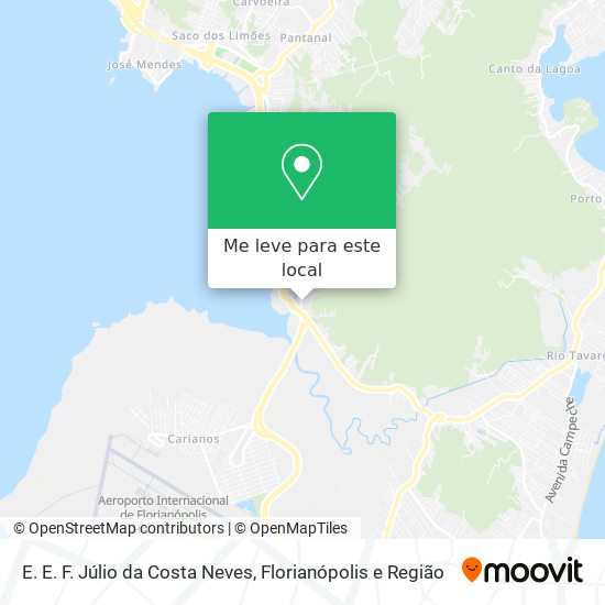 E. E. F. Júlio da Costa Neves mapa