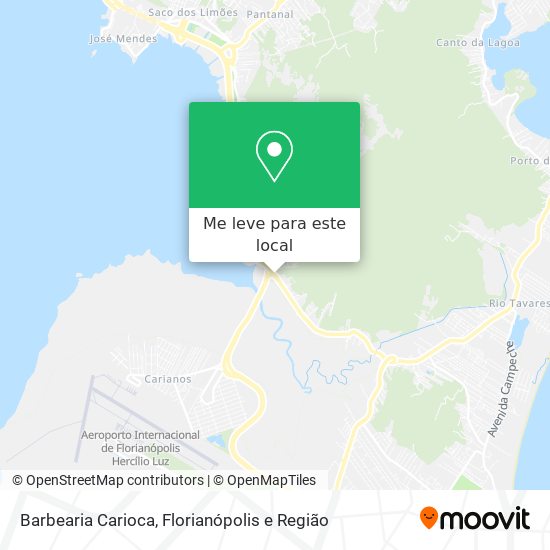 Barbearia Carioca mapa