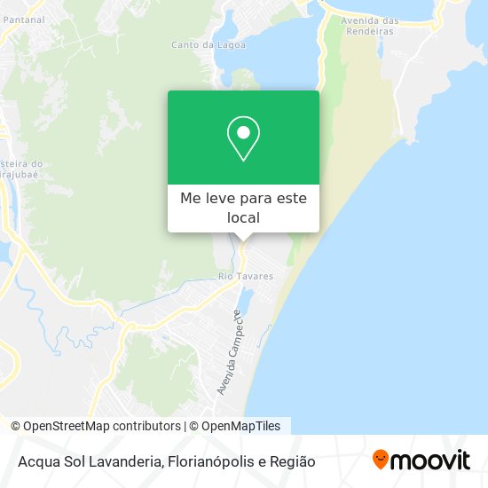 Acqua Sol Lavanderia mapa