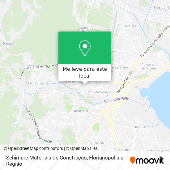 Schimarc Materiais de Construção mapa