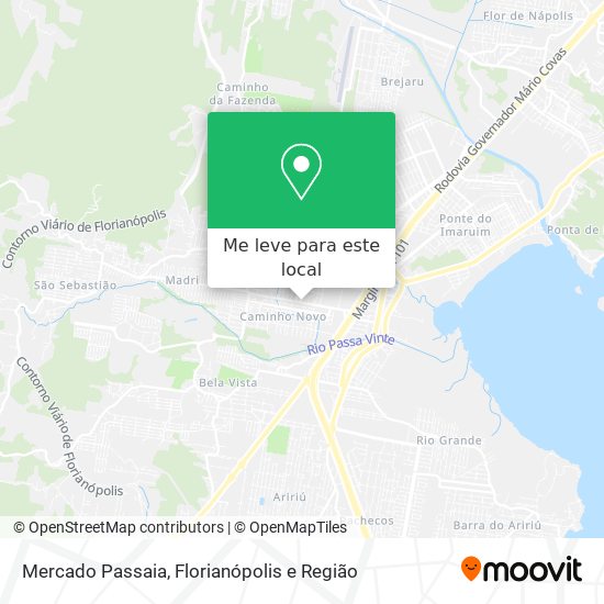 Mercado Passaia mapa