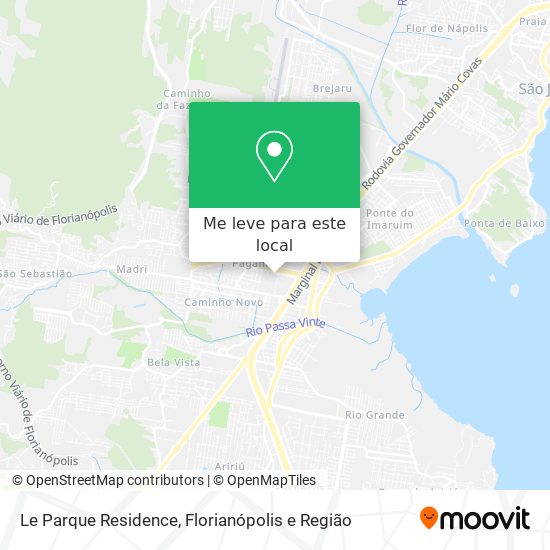 Le Parque Residence mapa