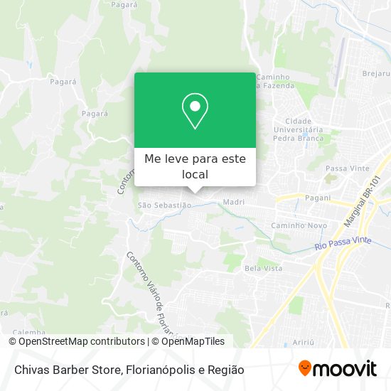 Chivas Barber Store mapa