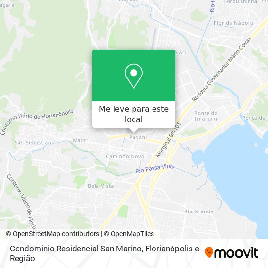 Condominio Residencial San Marino mapa