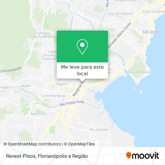Revest-Pisos mapa