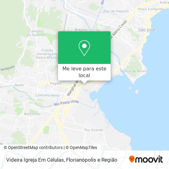 Videira Igreja Em Células mapa