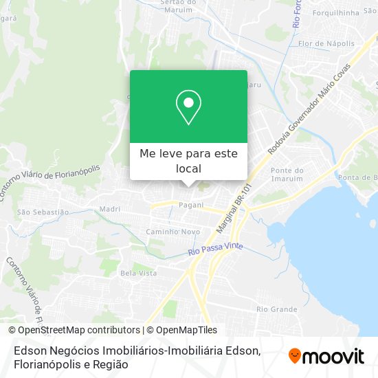 Edson Negócios Imobiliários-Imobiliária Edson mapa