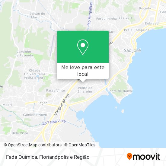 Fada Quimica mapa