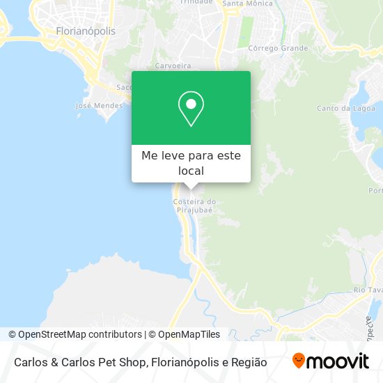 Carlos & Carlos Pet Shop mapa