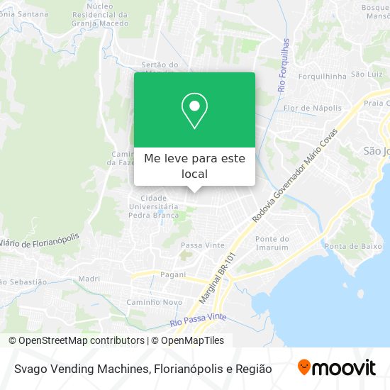 Svago Vending Machines mapa