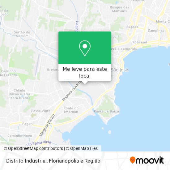 Distrito Industrial mapa