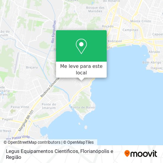 Legus Equipamentos Cientificos mapa