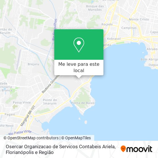 Osercar Organizacao de Servicos Contabeis Ariela mapa