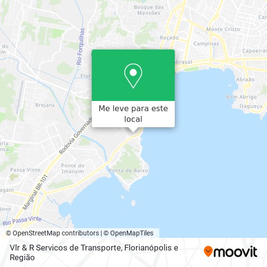Vlr & R Servicos de Transporte mapa
