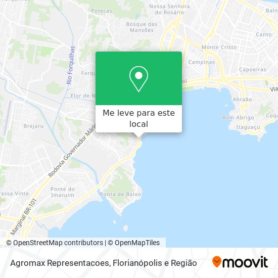 Agromax Representacoes mapa