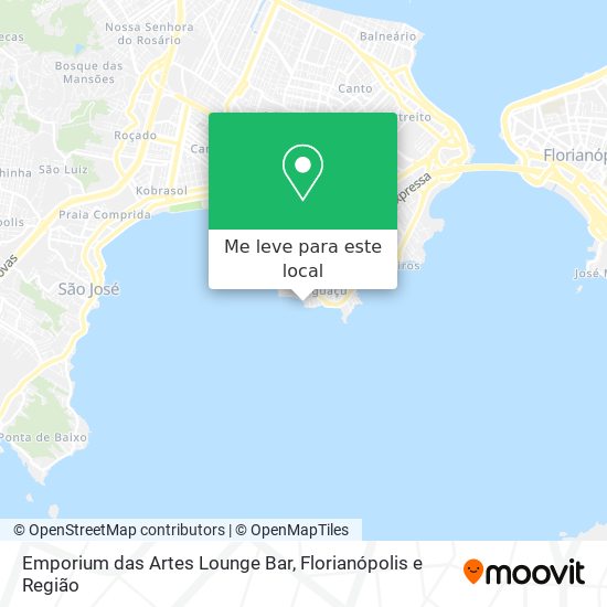 Emporium das Artes Lounge Bar mapa