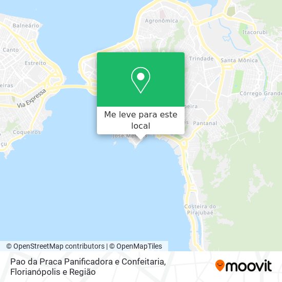 Pao da Praca Panificadora e Confeitaria mapa