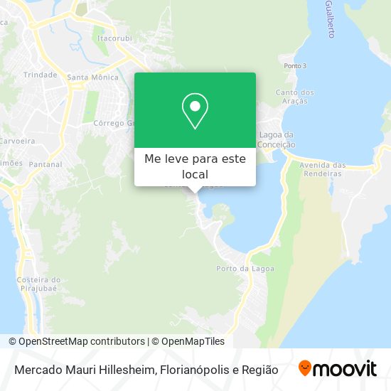 Mercado Mauri Hillesheim mapa