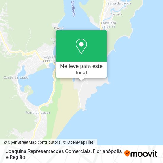 Joaquina Representacoes Comerciais mapa
