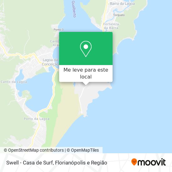 Swell - Casa de Surf mapa